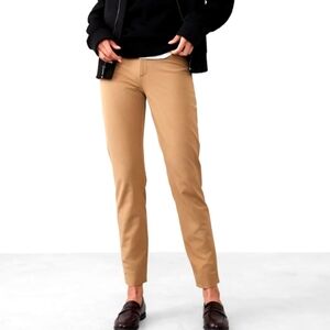 Banana Republic Sloan Curvy Fit Tan Pants